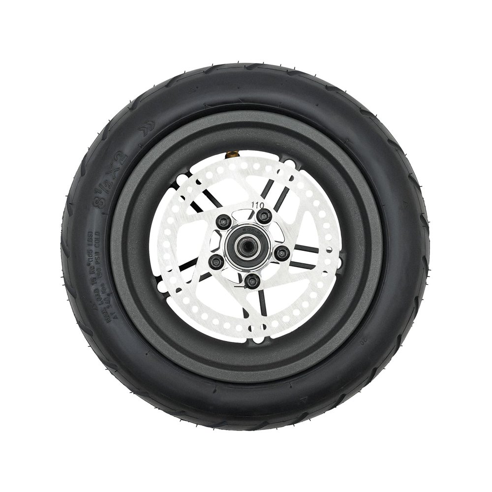 CNCEST 9 Inch Scooter Wheels Replacement,Inflatable Rear Wheel 8.5 * 2, Electric Scooter Inflatable Rear Wheel For M365
