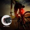 CENRF USB Rechargeable Tail Light, Headlight Tail Lights, led Flashlight with Effortless Mounting, Waterproof Rear Cycle Flashlight, Tail Light laserr for Bicycles Sports view 3
