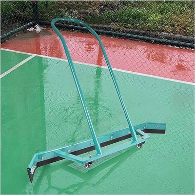 YLQFGUVWK Sports Tennis Court Squeegee with Wheels/Handles/Replaceable Strips, Indoor and Outdoor Playground Floor Drain Remover Wiper Equipment