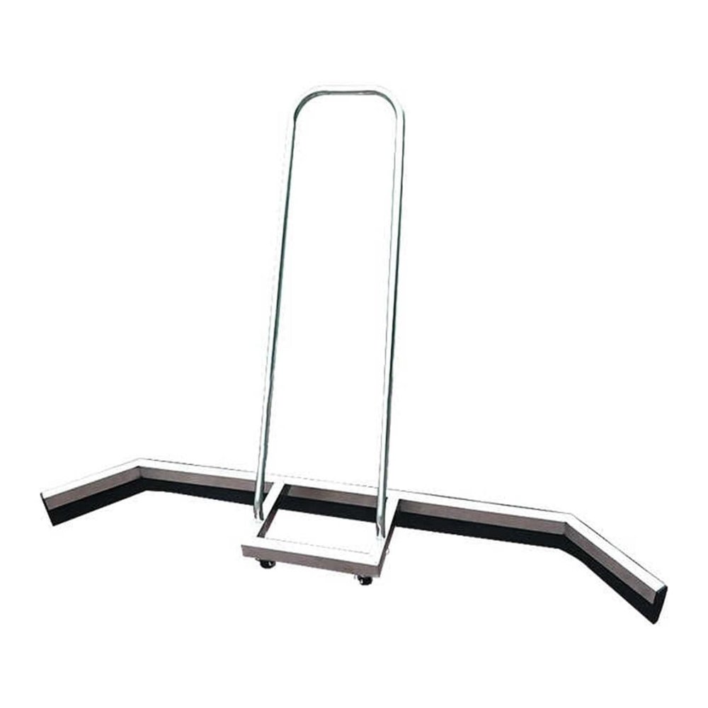 YLQFGUVWK Sports Tennis Court Squeegee, Stainless Steel Tennis Court Wiper Cleaning Tool, Floor Surface Water Removal Tool with Replaceable Strips