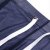 winying Men's Drawstrings Compression Pant Mesh See Through Yoga Running Leggings Base Layer Bottoms Long Johns Navy Blue X-Large view 2