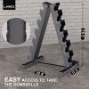 Dumbbell Rack Compact Weight Rack for Dumbbell, Kettlebell, Barbell, Heavy Duty Weight Storage Organizer (A-size dumbbell rack) view 2