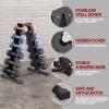 Dumbbell Rack Compact Weight Rack for Dumbbell, Kettlebell, Barbell, Heavy Duty Weight Storage Organizer (A-size dumbbell rack) view 3