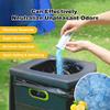 Ann Katy Super Absorbent Polymer 30 Packs,Portable & Fast-Absorbing Camp Toilet Chemicals Gel with 5 Gallon Bucket Toilet Luggable Drawstring Bag, Emergency Toilet Bag&Potty Gel view 3