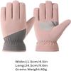 BKEKM Winter Gloves Thick Warm Cycling Gloves Touch Screen Cotton Mittens Gloves Windproof Ski Gloves Non-Slip Thermal Glove view 2