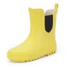 Hehainom Toddler Kids Rain Boots for Girls Boys Yellow Rain Shoes Size 13 view 1