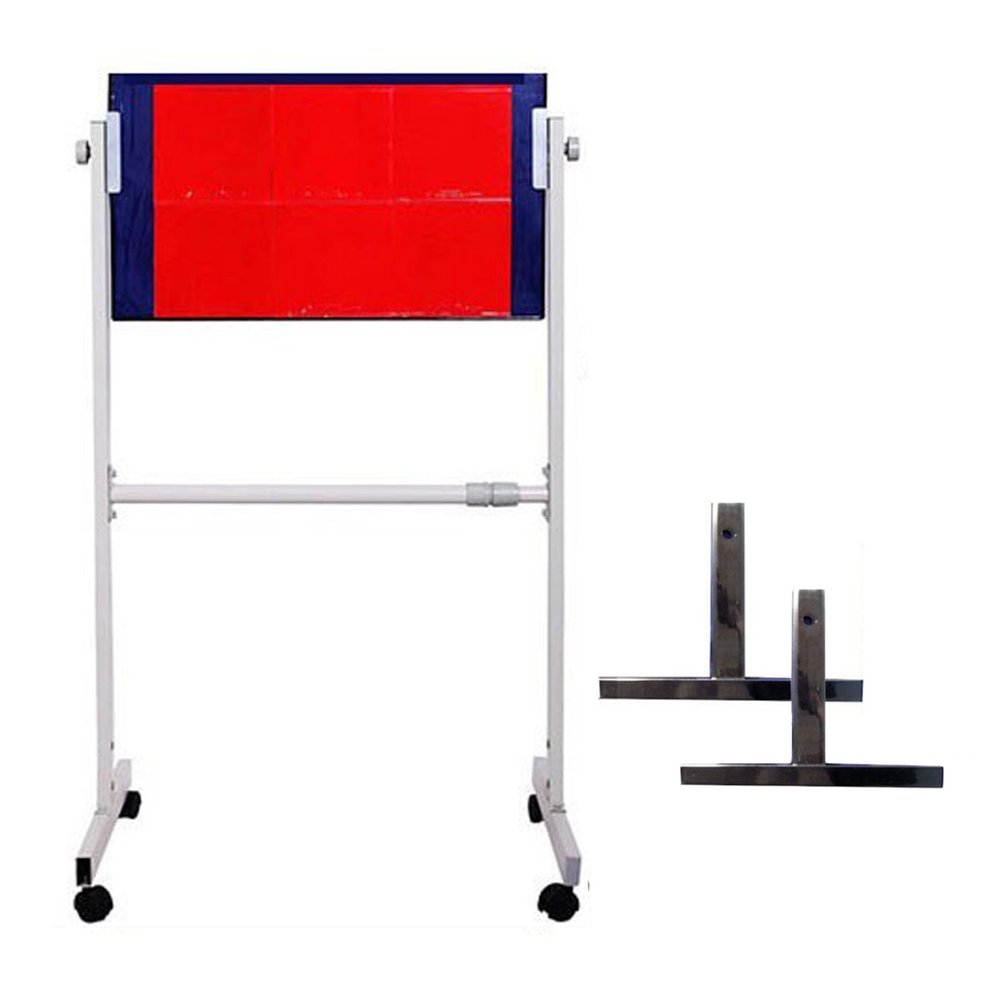 DonHeK Table Tennis Rebound Board,Ping Pong Return Board with 12 Red Rubbers,Self-Study Traine Equipment for Home Gym Community Studio | Easy to Install (Size : Style 5), 78456