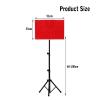 Table Tennis Rebound Board,Ping Pong Return Board with 12 Red Rubbers,Self-Study Traine Equipment Suitable for Home Gym Community Studio (Size : Style 2) view 2