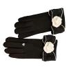 BKEKM Mittens Gloves 1 Pair Winter Gloves Bowknot Flower Outdoor Warm Gloves Screen Touch Ski Gloves Full Finger Thermal Glove view 4