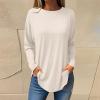Business Casual Tops for Women Womens long sleeve tops casual Halloween Sweatshirt Womens Fall Blouses Fall outfits Long Dress Clubbing Outfits for Women1-Beige,X-Large view 2