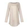 Business Casual Tops for Women Womens long sleeve tops casual Halloween Sweatshirt Womens Fall Blouses Fall outfits Long Dress Clubbing Outfits for Women1-Beige,X-Large view 3