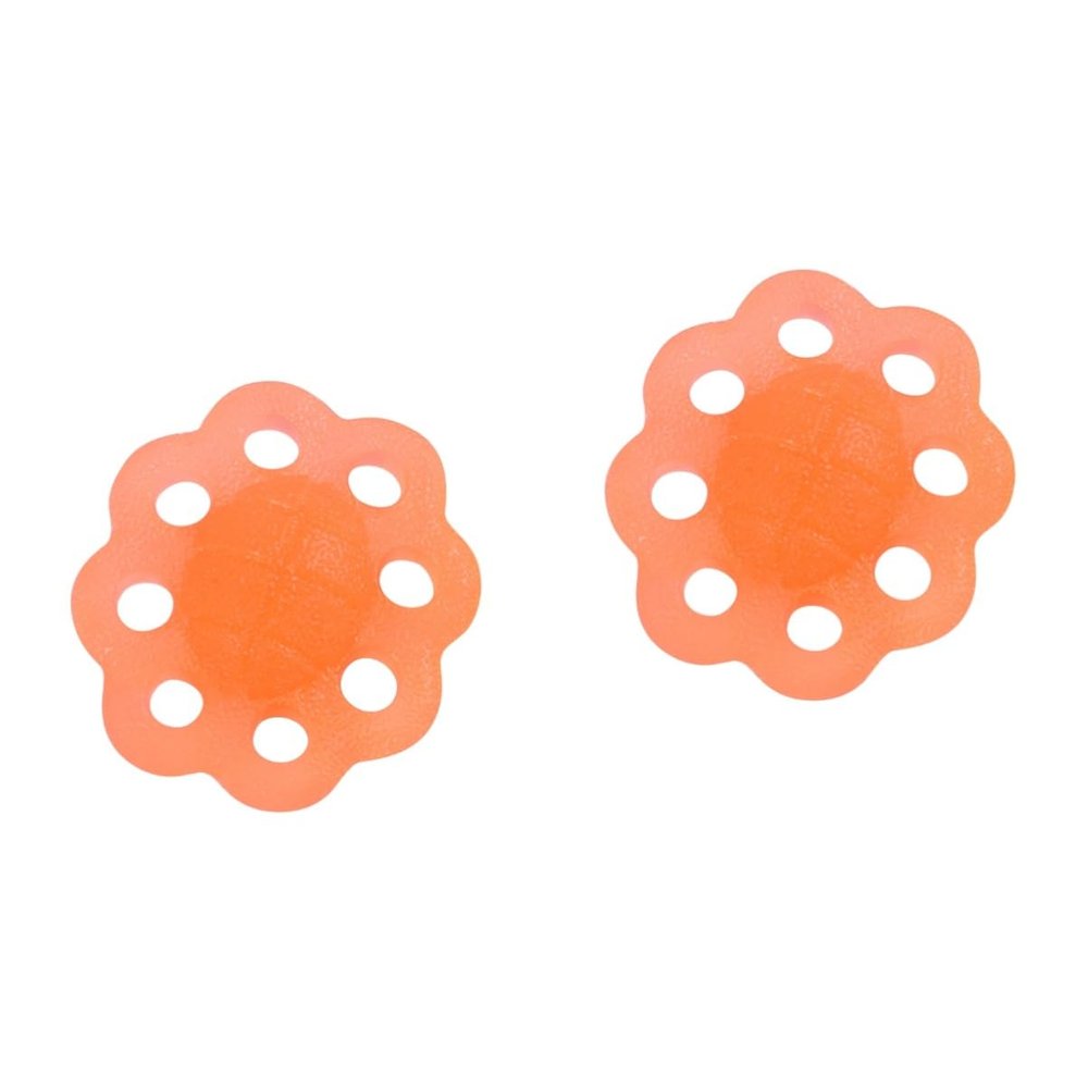 Happyyami 2pcs 8 Hand Strengthening 8-hole Grip Exerciser Finger Extension Trainer for Pain Relief Physical Therapy Elastic Hand Trainer Tool