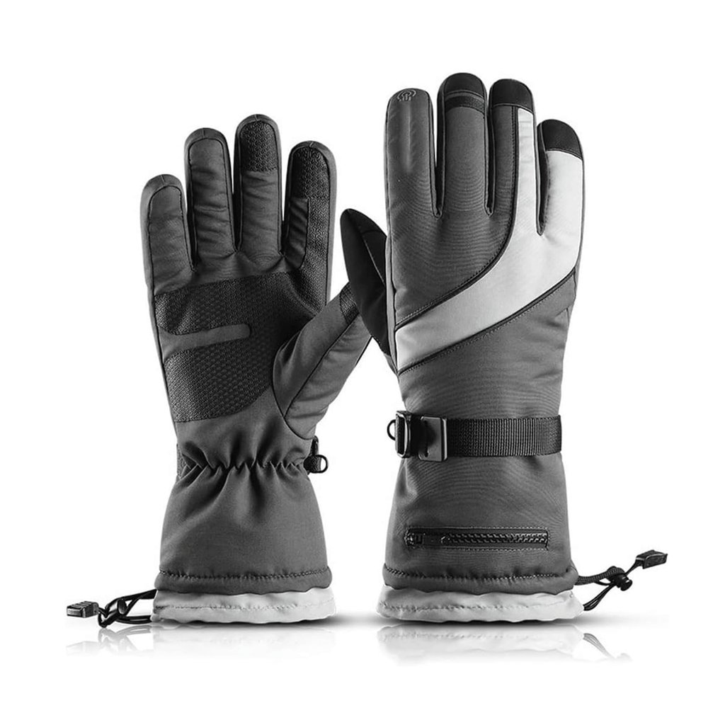 BKEKM Winter Gloves Polyester Cycling Gloves Windproof Thermal Glove Touch Screen Outdoor Warm Gloves for Men Women Mittens Gloves