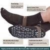 Muezna Men's Non-Slip Yoga Socks, Anti-Skid Pilates, Barre, Bikram Fitness Hospital Slipper Socks with Grips view 3