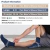 Muezna Men's Non-Slip Yoga Socks, Anti-Skid Pilates, Barre, Bikram Fitness Hospital Slipper Socks with Grips view 4