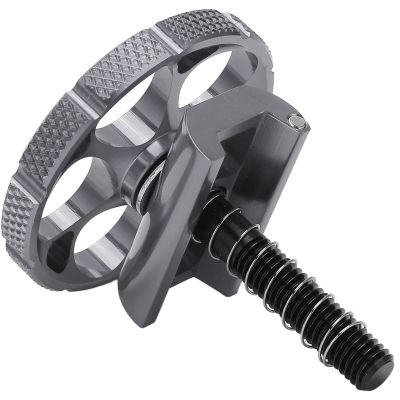 Gavigain Folding Bike Folding Bike C Buckle,Aluminum Hingle Clamp C Buckle CNC Integrated for Brompton Folding Bike (Titanium)