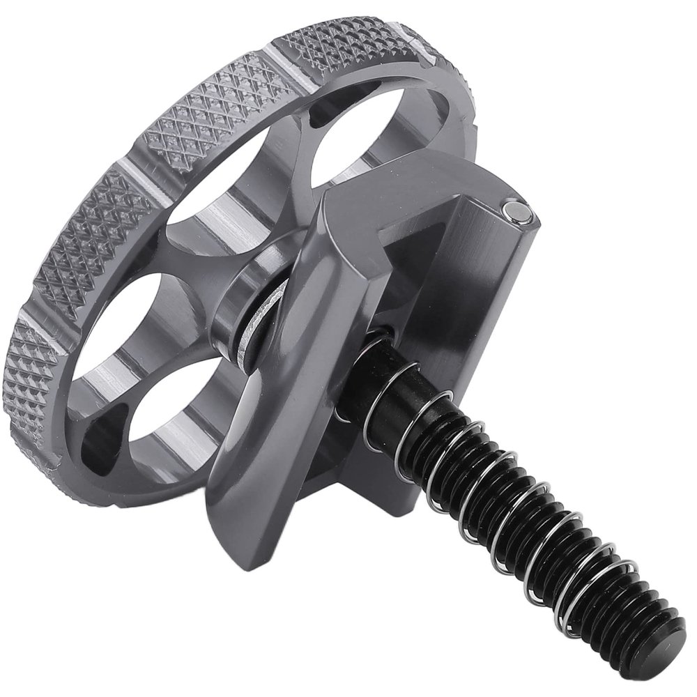 Gavigain Folding Bike Folding Bike C Buckle,Aluminum Hingle Clamp C Buckle CNC Integrated for Brompton Folding Bike (Titanium)