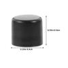 GANAZONO 12pcs Foosball Pole Cap Football Machine Parts Foosball Table Foosball Rod Covers Foosball Pole Cover Foosball End Caps Football Table Parts Foosball Tip Caps Foosball Rod Caps view 3