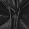 Lastesso Womens Track Suits 2 Piece Set Womens Track Suits 2 Piece Set Velour Solid Sweat Suit Long Cinch Sleeve Hoodies Elastic Cinch Bottom Pants Outfits Two Piece Workout Sets for Women Black L view 4