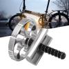 Gavigain Folding Bike Folding Bike C Buckle,Aluminum Hingle Clamp C Buckle CNC Integrated for Brompton Folding Bike (Silver) view 2