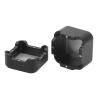 Aluminum R6 Billiard Chalk Holder, Portable Design Anodizing Process for Billiard Cue Snooker Accessory Black view 3