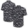 Reyn Spooner Men's Black Las Vegas Raiders Throwback Kekai-Print Button-Up Shirt, Small view 1