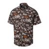 Reyn Spooner Men's Brown Cleveland Browns Throwback Kekai-Print Button-Up Shirt view 2