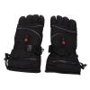 XHTLLO Heated Gloves, PU Padded Lining Touch Sensitive Waterproof Warming Gloves, Windproof Breathable Wearable Electric Heated Gloves, for Hiking view 1