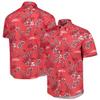 Reyn Spooner Men's Cardinal Arizona Cardinals Kekai Button-Up Shirt view 1