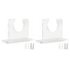Baseball Bat Holder, 2pcs Baseball Bat Holder for Vertical Display Sturdy Acrylic Bat Hanger Baseball Bat Wall Mount Display Rack view 1