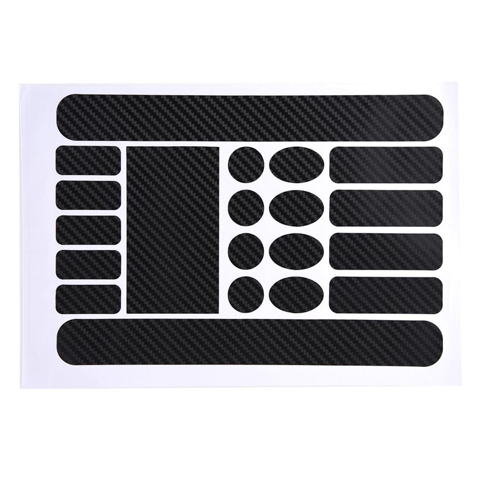 Gavigain Bike Stickers, Bike Chainstay and Frame Sticker Protector Kit for Stylish Decoration and Protection Cycle Decal (Carbon Fiber Look)