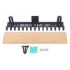 Yosoo Health Gear Award Display Shelf Medal Hanger Display, Medallero Iron Shelf, Medal Hanger With 15 Hooks, Wall Mounted Ribbon Medals Holder For Gymnastics Soccer Running Race Awards 16In Length view 1