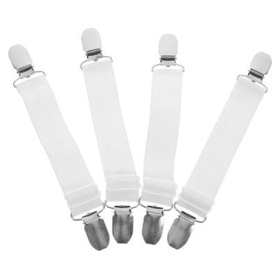 BESPORTBLE 4pcs Adjustable Windproof Boot Clips for Motorcycle Outdoor Sports Elastic Pant Straps for All Genders Snowproof for Cycling Riding