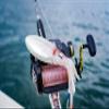 Nomad Design Squidtrex Patented Vibrating Fishing Lure- Scent Added TPE Soft Plastic Lure for Saltwater w/Strong BKK Assist Hooks, Fishing Bait that Catches Many Species, 170mm, 8 3/4oz- Orange Tiger view 3