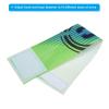PATIKIL 12.2x2.6 Soccer Captain C Armband, Nylon Unisex Elastic Arm Band Adjustable for Youth Adult Team Training, Green view 4