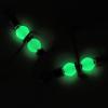 PATIKIL 3 Way Swivel 1.3x0.7 Inch, 30 Pack Cross Line T Turn Rolling Terminal Tackle with Luminous Beads for Catfish Surf Rig, Black view 4