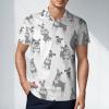 Miniature Schnauzer Pattern Men's Golf Polo-Shirt Casual Short Sleeve T-Shirt Button Down Slim Fit Tee Tops S view 2