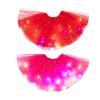 2PC Tutu for Girls Purple Light up Ballet Tutu Skirt for Toddler Girl Princess Tutu Skirt for Christmas (H, 2-8 Years) view 1