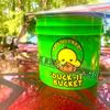 The Lime Bright Green Duck-It Bucket, Ducking Bucket, Duck Bucket, Duck it Bucket, Rubber Duck view 2