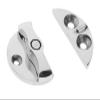 MerciL Boat Door Cabinet Hatch, 316 Stainless Steel Marine Door Latch Heavy Duty 2.16"" (55mm) Round Turn Button Twist Catch Latch Marine Hardware Accessories for Door Cabinet (2), Silver view 3