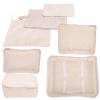 7pcs Travel Packing Cubes Lightweight Luggage Organizers for Clothes Shoes and Toiletries Versatile Travel Accessories for Efficient Packing and Wrinkle Prevention view 2