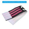 PATIKIL 12.2x2.5 Soccer Captain C Armband, Nylon Unisex Elastic Arm Badge Adjustable for Youth Adult Team Training, Black view 4