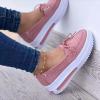 Sneakers For Women Black Sole Women's Slip on Sneakers Low Top Canvas Walking Shoes Fashion Dressy Casual Summer Cute Comfortable Non Slip Flats Loafers view 2