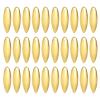 PATIKIL Fishing Lure Blades 1x0.3, 50 Pack Willowleaf Lure Making for DIY Bait, Golden view 1