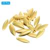 PATIKIL Fishing Lure Blades 1x0.3, 50 Pack Willowleaf Lure Making for DIY Bait, Golden view 3