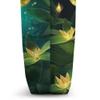 Fantasy Faerie Garden Glowing Fireflies Luna Moth Graphic Tote Bag view 3