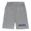 Utah State University Aggies Game Day Shorts - Heather Grey, X-Large view 1