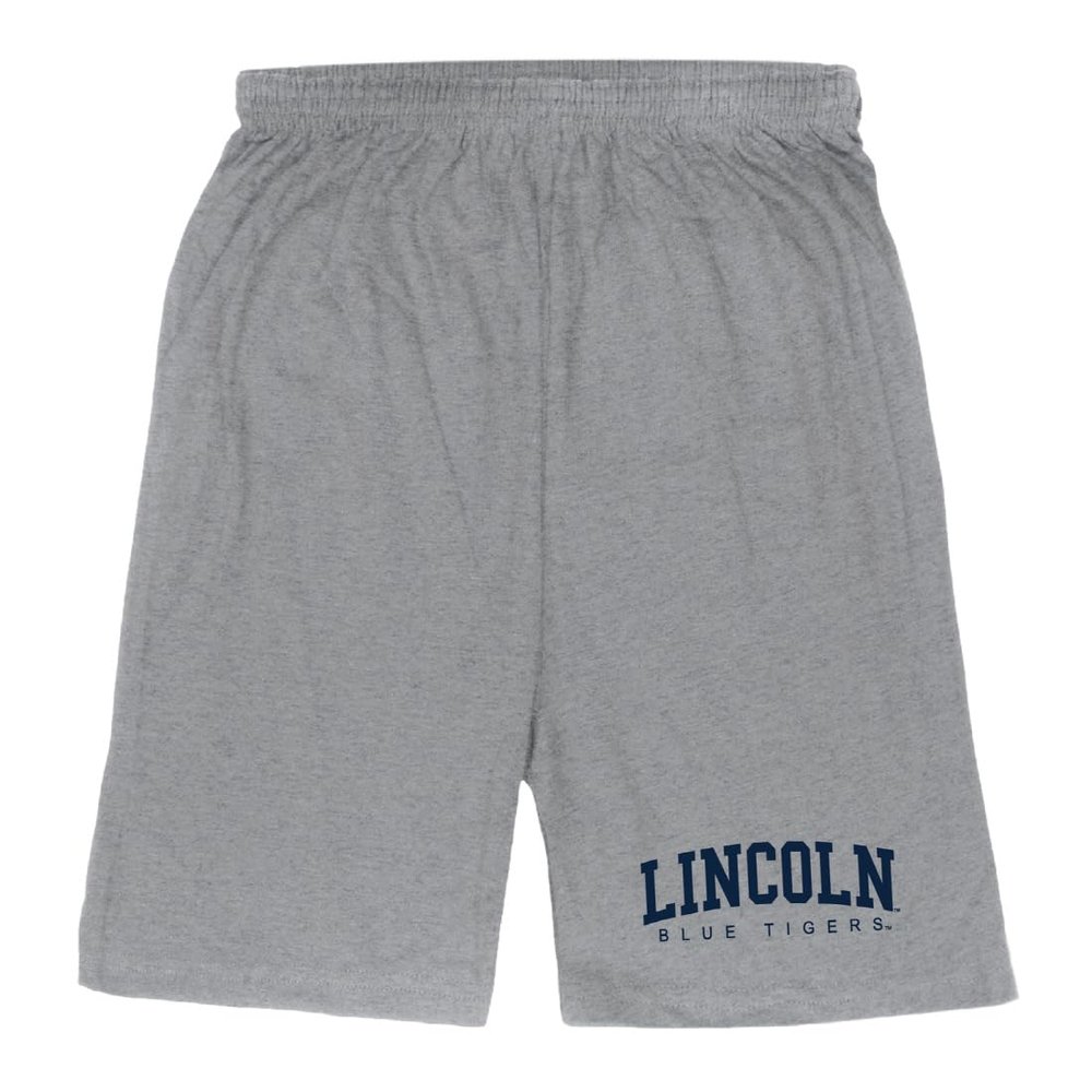 Lincoln University Blue Tigers Game Day Shorts - Heather Grey, X-Large