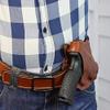 Falco Cross Draw Leather Holster for CZ 75, 75B, 85, 85B view 4