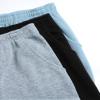 Coney Island Girls Sweatpants - 3 Pack Soft Fleece Active Performance Joggers for Girls - Kids Athletic Pants with Pockets, Size 5-6, Black/Heather Grey/Dusty Light Blue view 4